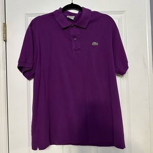Lacoste Deep Purple Polo Shirt